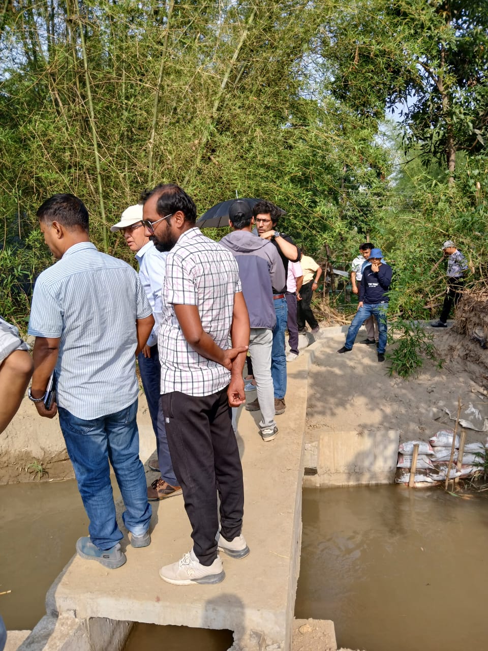 ⁠command area development works of tertiary canals and water course ( CAD- 2) in Rani irrigation system . World bank funded project.
