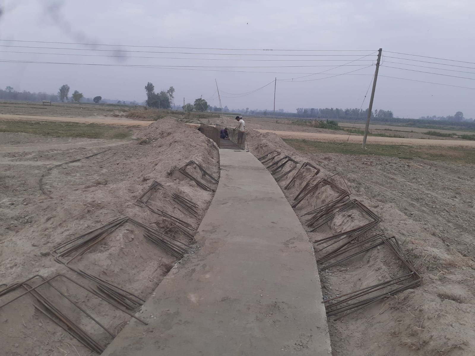 ⁠command area development works of tertiary canals and water course ( CAD- 2) in Rani irrigation system . World bank funded project.