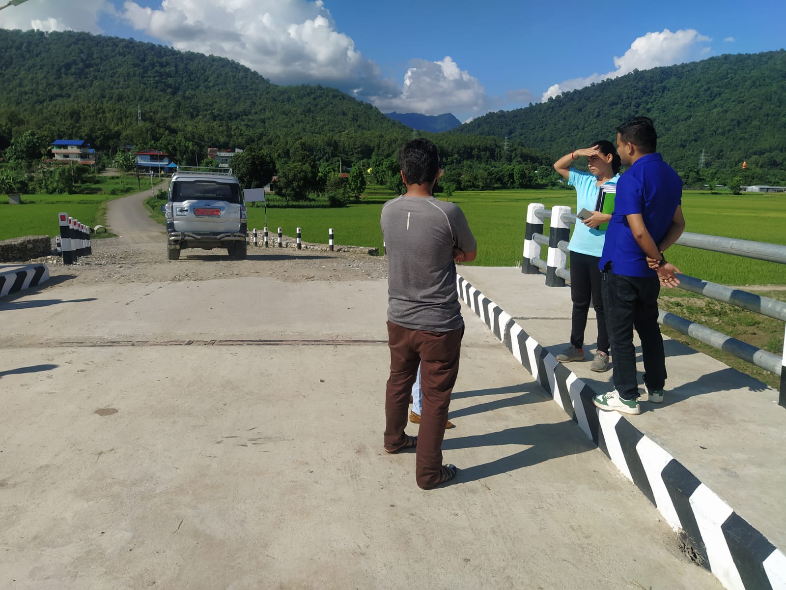 construction  Jayshree khola bridge Gaidakot Nawalpur